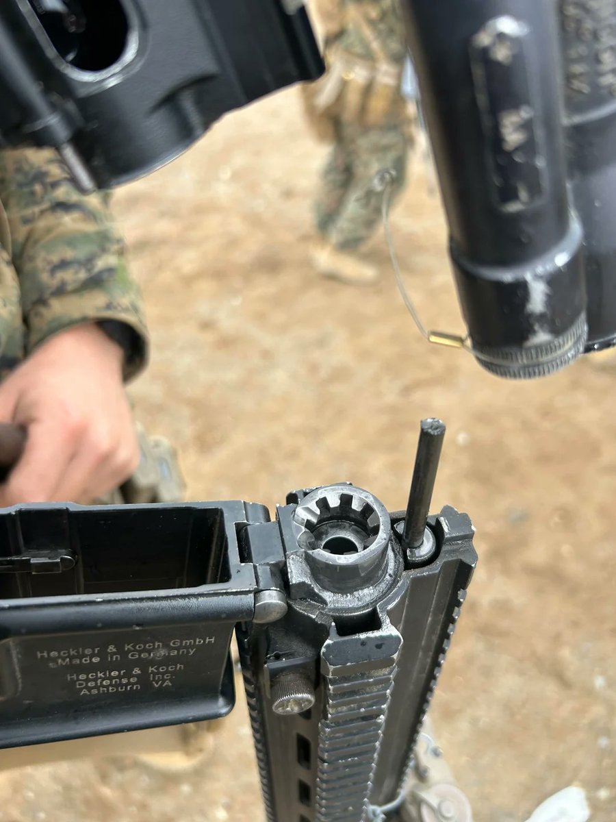 I would ask, "How?" but I think the obvious answer is, "United States Marine Corps."

Just remember the story of the three titanium spheres.