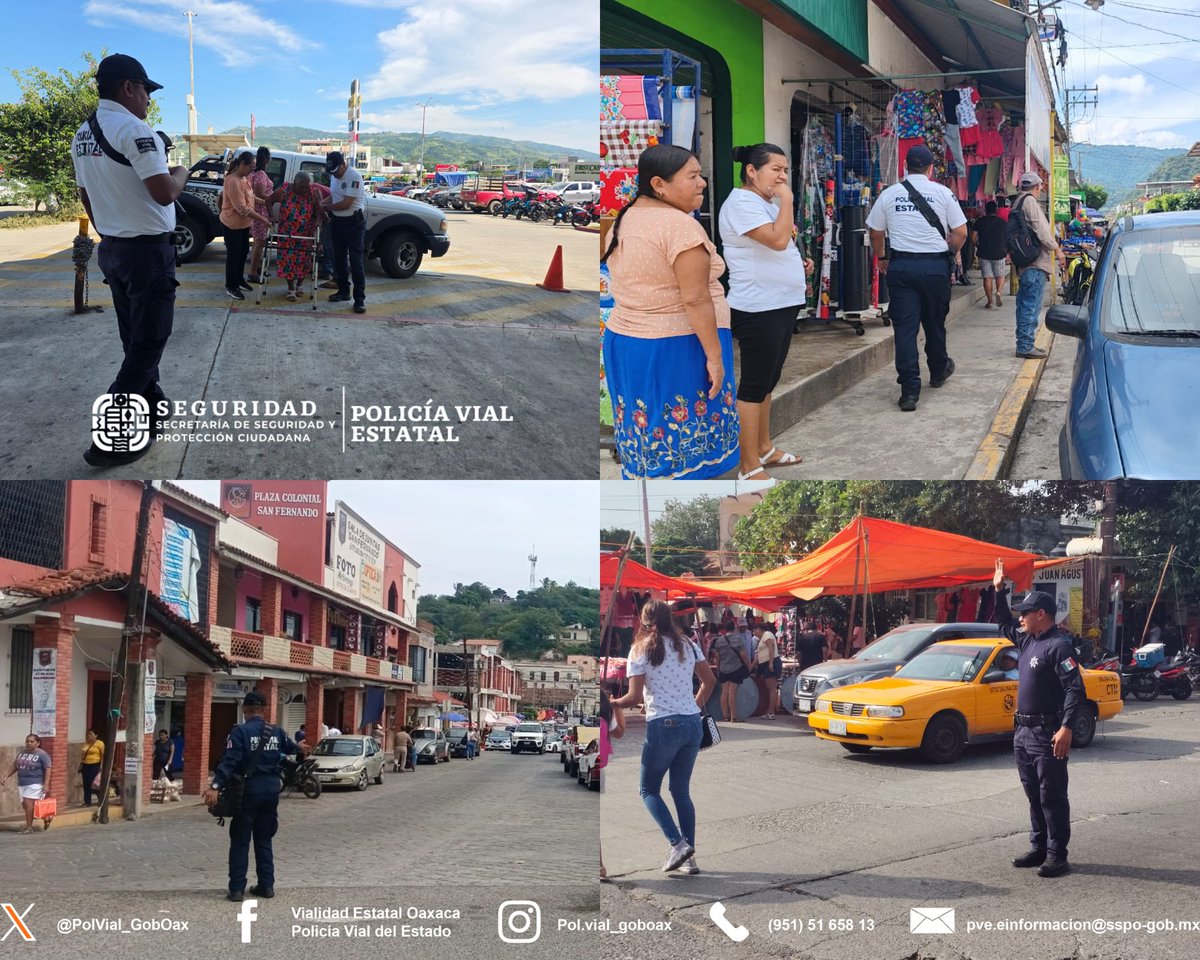 PolVial_GobOax's tweet photo. 🚔👮🏻♂️🚶🏻♀️🛍️ Fortalecemos los dispositivos de seguridad, vigilancia y pie tierra en las regiones del estado con motivo del programa del Buen Fin. #Oaxaca #8Regiones
@GobOax @salomonj @IvanGarcia_A @ToryLopezS https://t.co/Q48blPkQ4Z