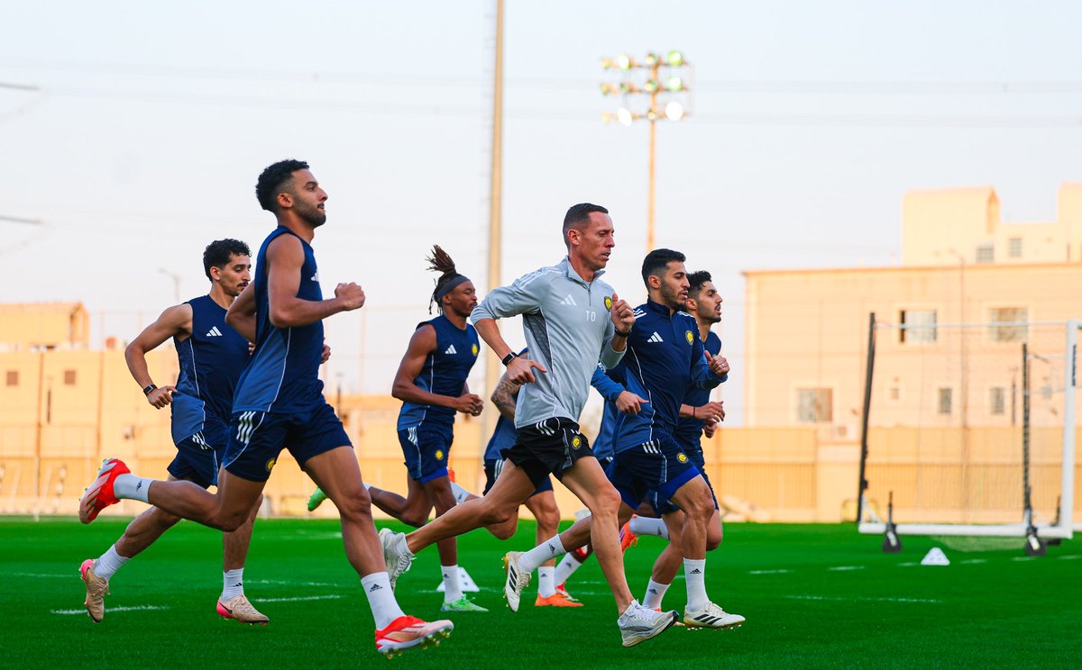 تجهيز واستعداد المتصدر 🤩💛

#النصر #دوري_روشن_السعودي