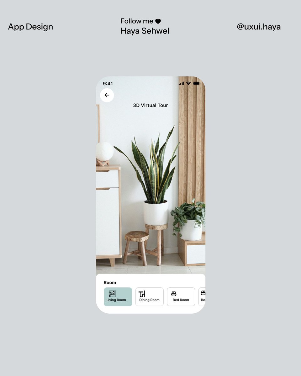 hayasehwel's tweet image. من أحدث مشاريعي في تصميم واجهات المستخدم 💜
تطبيق عقارات بتصميم بسيط ونظيف لتجربة استخدام مريحة وسهلة 🏡

#UXUIDesigner #FigmaDesign #RealEstateApp #DesignCommunity