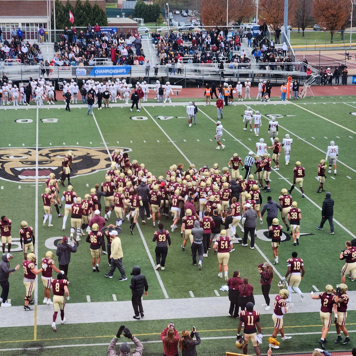 #D2FB - PSAC CHAMPIONSHIP 

FINAL SCORE
#3 Kutztown (PSAC East) - 28
#24 IUP (PSAC West) - 23

#3 Kutztown <a href="/KUBearsFootball/">Kutztown Football 🐻</a> (11-0, 7-0 PSAC East) is the 2025 #PSACFB Champion.

<a href="/D2Football/">D2Football</a> <a href="/PSACsports/">PSAC Sports</a>
<a href="/d2kferg/">Kris</a>  <a href="/D2Chuck/">Chuck Bitner</a>