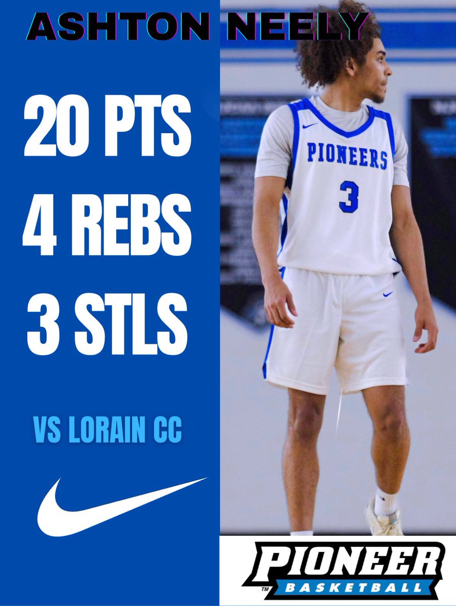 BC3Hoops1's tweet photo. 6’1 Ashton Neely has turned into more than an elite shooter! 20pts, 4rebs, 3stls vs Lorain CC.
#JucoProduct https://t.co/ByH15mn3nT