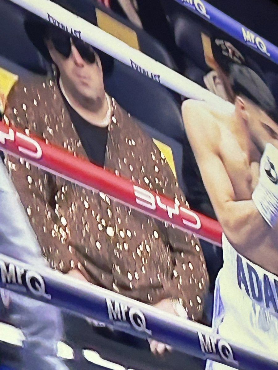 Is this Fury or the Terminator I can’t decide #EubankBenn2