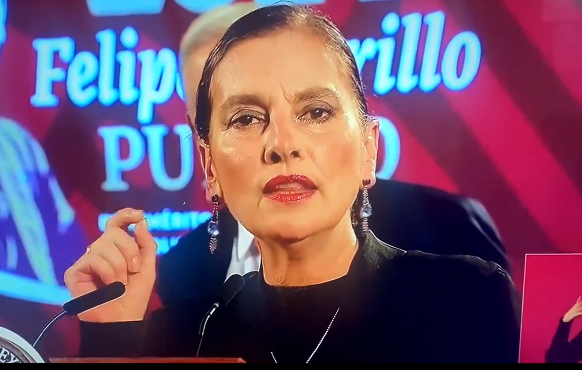 Esta señora es Beatriz Gutiérrez, esposa del expresidente de Méjico López Obrador
Ella y su marido no dejaron de machacar con que los españoles debemos pedirles perdón. Recordáis?
Hoy tiene la nacionalidad española y vive en la Moraleja
Ya no tenemos que pedirle perdón
Así son.