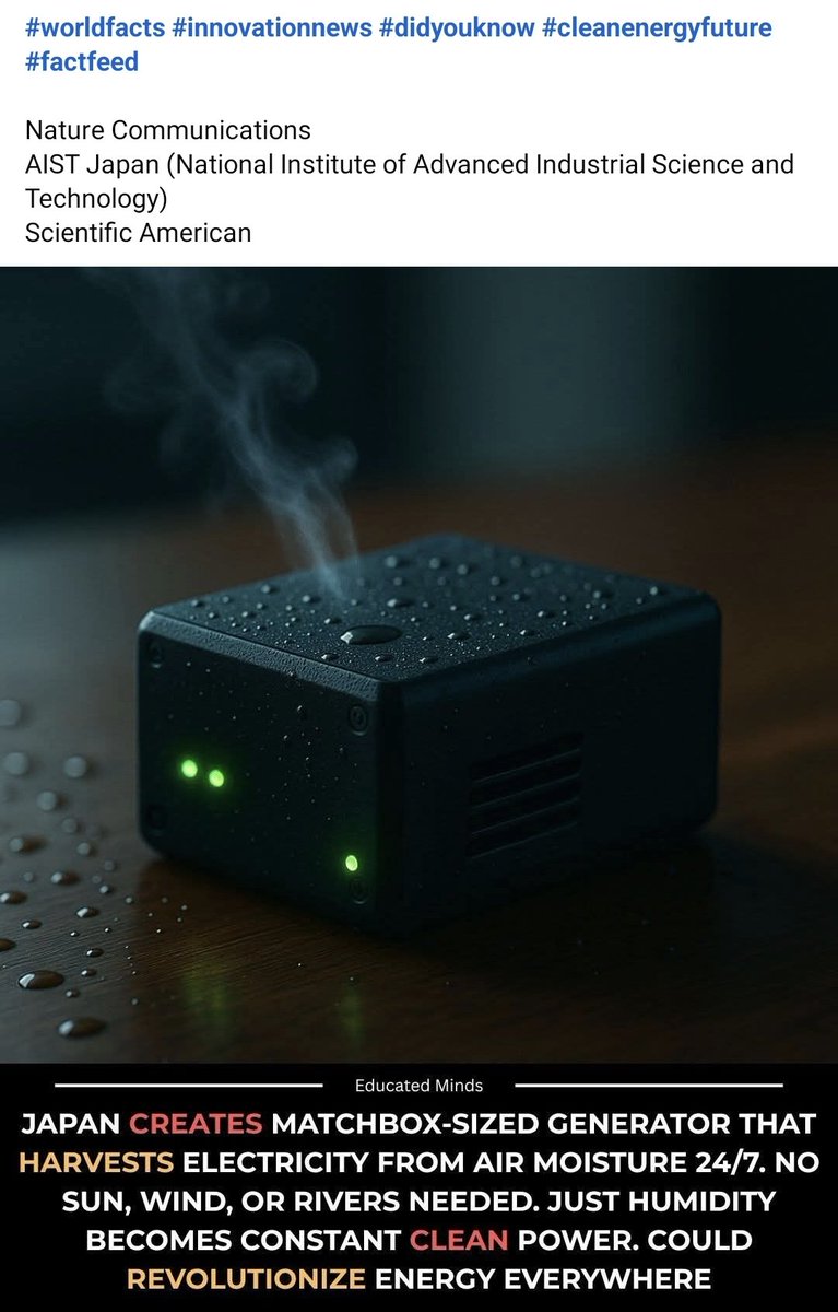 ba11love's tweet image. #FREE #ELECTRICITY #GENERATOR
IN A SMALL MATCH BOX