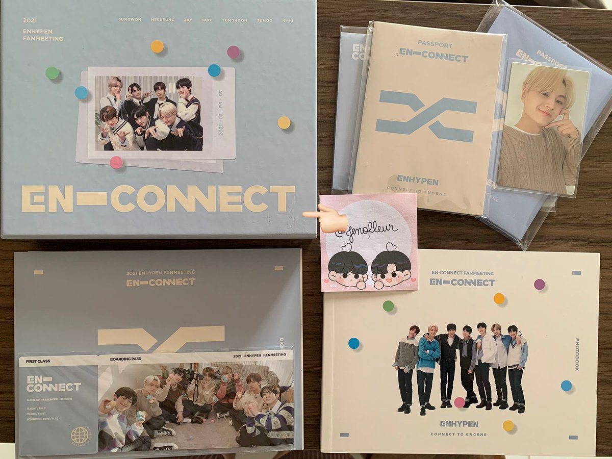jenofleur's tweet image. VENDO/VENDA 

ENHYPEN DVD EN–CONNECT 1ST FANMEETING COMPLETO 

* 200 + Frete a calcular 
* Caixa possui uma avaria, de resto tudo em perfeito estado 
* Não reservo ❌
* Envio a combinar 
* Feedbacks em @jenofleur