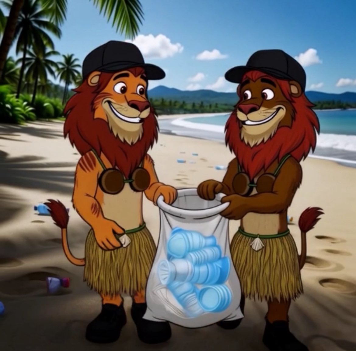 Coco Pride 🥥 - Lazy Lions Trait Group tweet media