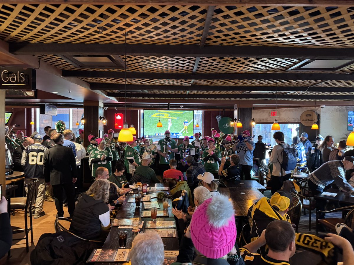 KrisCherewyk's tweet image. The absolute best event at #GreyCup is @cflffc. What an amazing atmosphere.