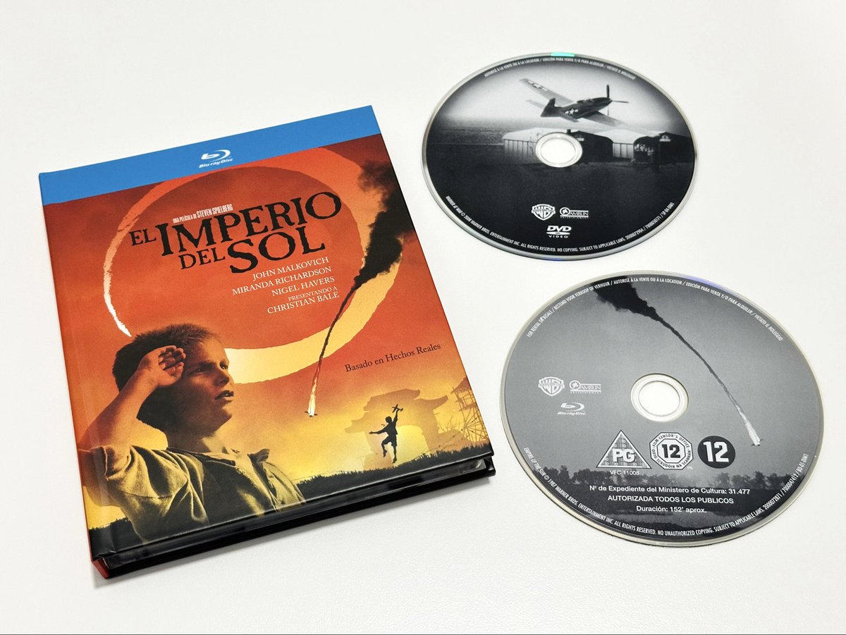 elrau007's tweet photo. 📺 La sesión de hoy:
▪️ 𝐄𝐋 𝐈𝐌𝐏𝐄𝐑𝐈𝐎 𝐃𝐄𝐋 𝐒𝐎𝐋 ▪️
🎥 Steven Spielberg (1987)
-
#rgjbc #coleccion #bluray #digibook #ElImperioDelSol https://t.co/g1GltAeYeg