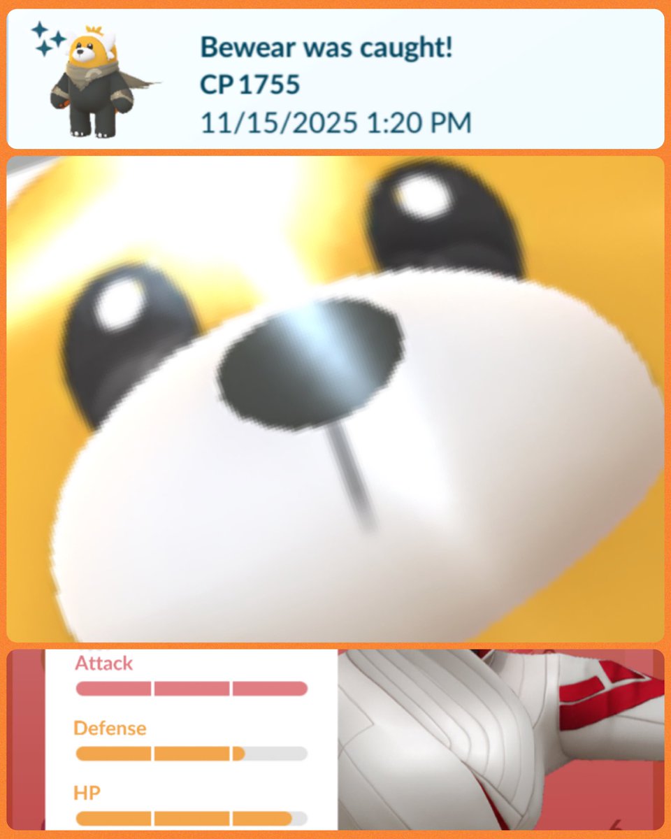 KamikeoPoGo's tweet photo. ✨#ShinyBEWEAR ✨
#WildAreaGlobal
✨🍀Basically just out here for #MIGHTYPOKEMON & these SHINY studs!🍀✨
... 👊🏾🐻 GRIND!
#ShinyPokemon #BEWEAR #ShinyGameIsStrong #OnlyMatterOfTime #ShinyHunter #PokemonGo https://t.co/GX9f6PkRkz