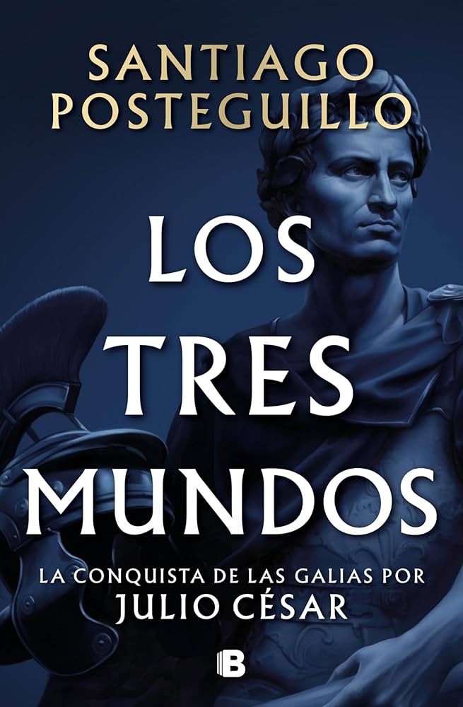 44- Los tres mundos

Tercer libro de esta hexalogía sobre Julio César, centrado en la Guerra de las Galias y abordando también los conflictos políticos y personales de Roma y Egipto. 
Introduce elementos ficticios sorprendentes y otros más previsibles, y se luce en las batallas.