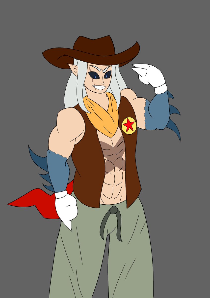 Dibujo a pedido del papu <a href="/JackoFell/">Jacko 🌼</a> 
Haciendo cosplay de Knuckles >:3