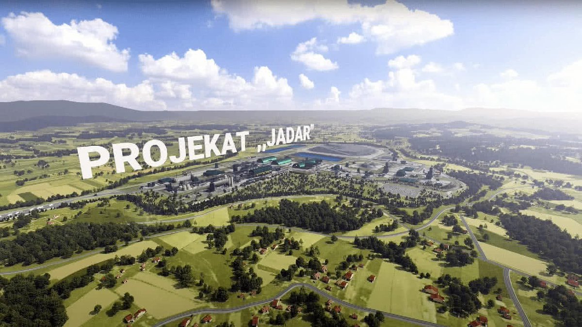 TomaszGeoPaleo's tweet photo. Rio Tinto odpuszcza, #Lit nie będzie wydobywany z 🇷🇸Serbskiego projektu #Jadar - największa #kopalnia litu w europie nie rozpocznie wydobycia. Przedłużające się protesty #ekologów oraz oczekiwania na pozwolenia rządu w Belgradzie sprawiły, że gigant Rio Tinto odpuścił projekt o wartości 2,95 miliarda dolarów i w okresie cięcia kosztów woli skupić się na bardziej perspektywicznych #kopalniach.
#riotinto #lithium #mine