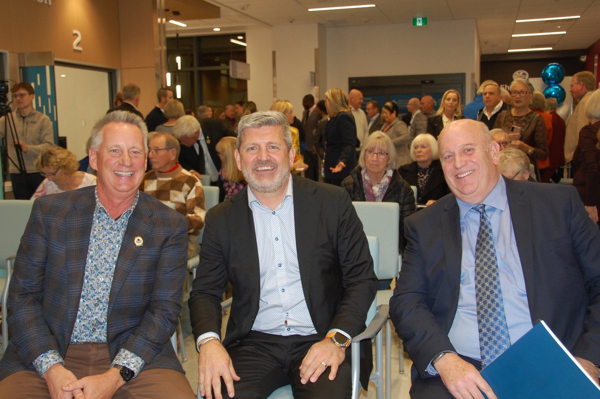 A historic day for West Niagara. 🎉 

Today we officially open the new West Lincoln Memorial Hospital Foundation-a project decades in the making. Proud to have helped champion this vision and grateful to everyone who fought, donated, volunteered &amp; believed in better care close to
