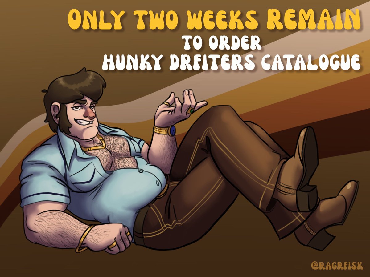 You're running out of time to grab a physical copy of Hunky Drifters Catalogue! 
Make sure you get yours before The Shack closes on Dec. 1!

#Gravityfalls #grunklestan #stanleypines #stanpines #gravityfallsnsfw