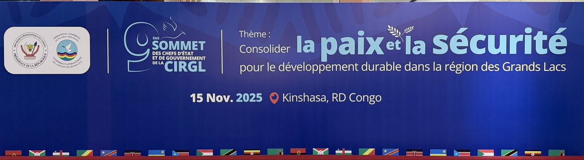 La #RDC au cœur des enjeux stratégiques de la sous région à travers la #CIRGL .  Le témoin passé par l’#ANGOLA , l’heure est à chercher de consolider la #paix et la #sécurité
