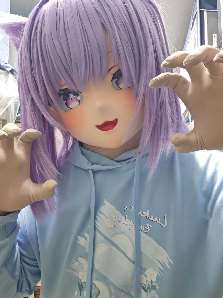 猫又おかゆ #kigurumi #着ぐるみ