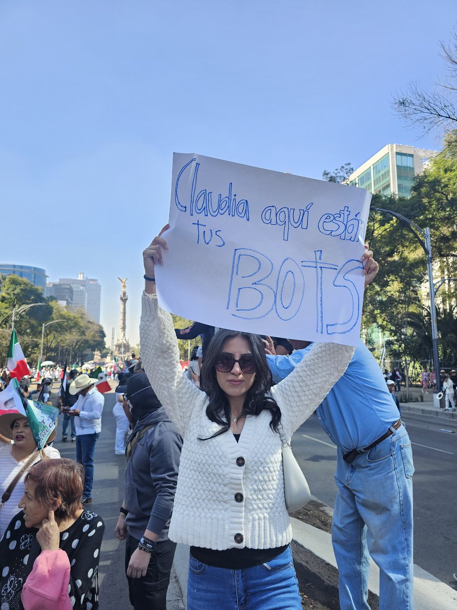 Aquí están tus bots <a href="/Claudiashein/">Claudia Sheinbaum Pardo</a> 

#GeneraciónZ