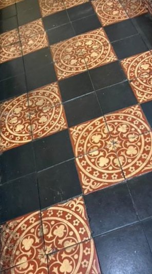 Pugin_awn's tweet photo. #Tiles. #ChurchofStMary's in #Brewood. Designed by #AWNPugin & made by #Miton. 1843-1844.
📷© @StChadsBirm
@RCBirmingham
The church cost £1,345, and it first opened its doors to the catholic community in 1844.
#puginchurch #art #gothichurch #ecclesiasticaldesign #puginbrewood https://t.co/4kI7HiiKcF