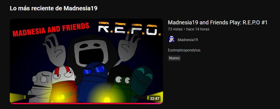 I posted a new silly gameplay vid, go check it out if u want!