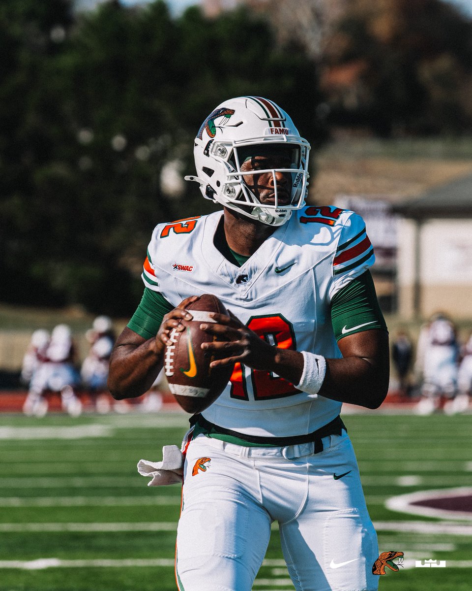 FAMU_FB's tweet image. 𝗜𝗧’𝗦 𝗧𝗜𝗠𝗘

#FAMU | #Rattlers | #FangsUp🐍