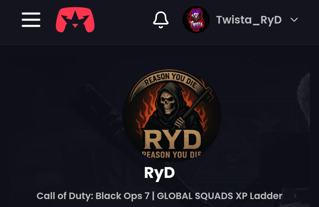 And so begins a new journey for the squad. Thanks <a href="/Xposed/">Xposed</a> and <a href="/consolekings/"></a> for this awesome opportunity to play on a platform like this one! We're excited! <a href="/Reason_You_Die/">Reason You Die, Competitive Call of Duty Team.</a> #ReasonYouDie #RyD