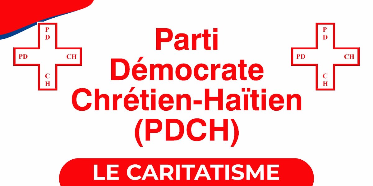PDCH1978's tweet image. La doctrine du PDCH: Le Caritatisme