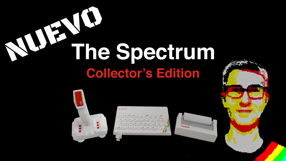 Spectrumerojavi's tweet image. Sin previo aviso se informa de una edición del THE SPECTRUM collector&apos;s de color blanco con interesantes extras. El aparato de @THEC64_RGL ya está en PRE-RESERVA y os traigo la info en este vídeo 👉🏻 youtu.be/sawriB0Cfew?si… @PLAION_ES
