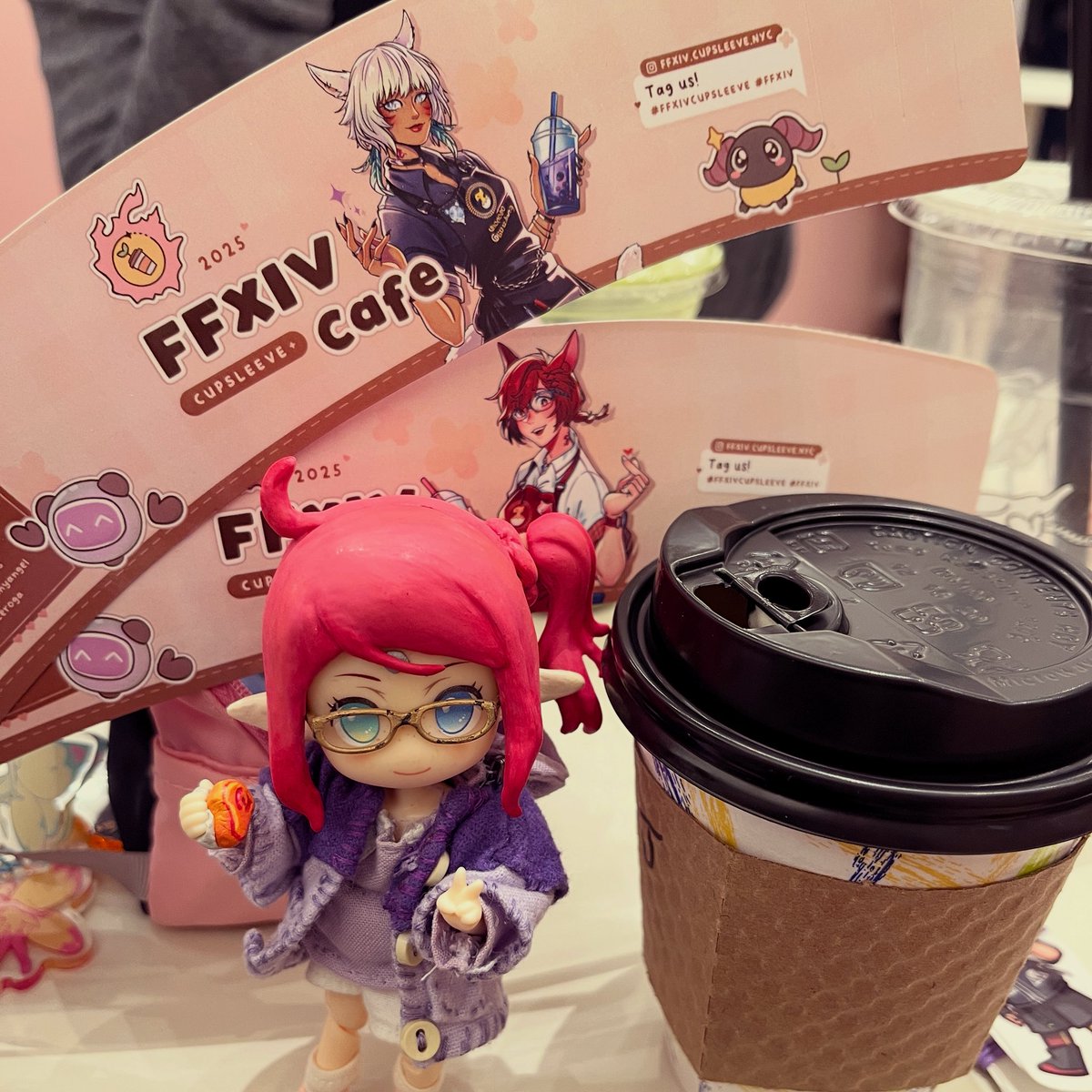 vimimi33's tweet image. I think the azem summon stone worked a little TOO good…
#ffxivcupsleeve