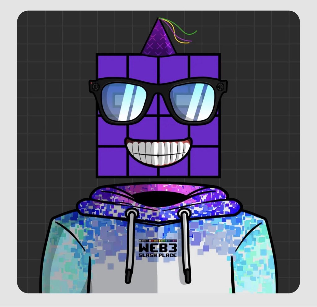 NoobCrypto0's tweet image. Showing respect for @Web3SlashPlace 
I have got Custom made NFT By artists @LovelyBears20 its artist own vision with my first minted Placer 🔥 in my mind its perfect.
Thank you lovely bears to have time made this.