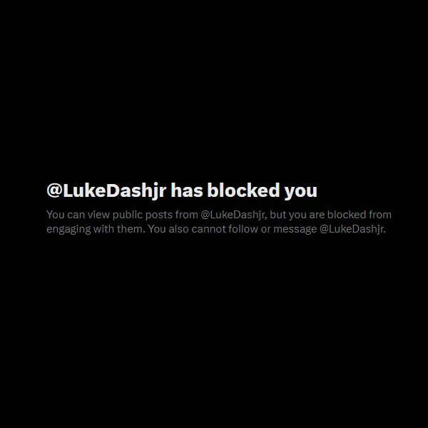 Blocked By Luke? (@blockedbyluke) / Posts / X