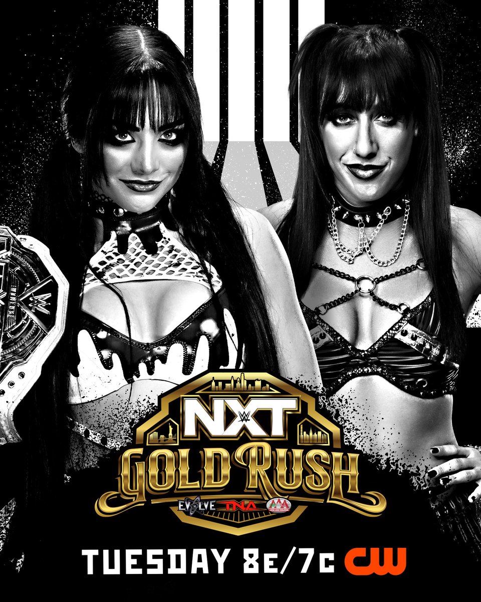 .<a href="/TatumPaxley/">Tater</a> or <a href="/jacyjaynewwe/">Jacy Jayne</a>?

Who takes home the #WWENXT Women's Championship THIS TUESDAY at #NXTGoldRush?!

📍 NEW YORK CITY
🎟️ ticketmaster.com/event/3B006341…