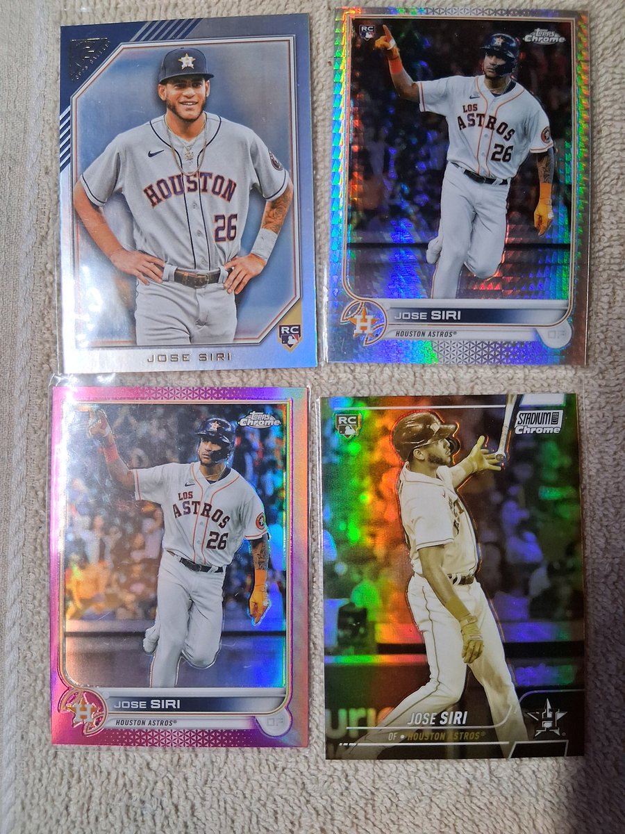 Jose Siri lot $1 #tonyssales #TBBCrew #TBBReposts #thehobby