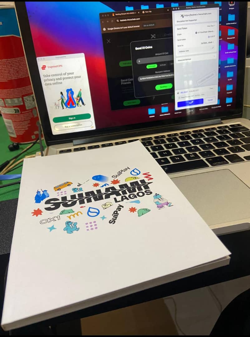 Web3Funaabb's tweet image. Suinami Lagos was a huge success
Power packed sessions from various projects.

Thanks to the @SuiNetworkNG team, Web3 FUNAAB got free logistics and to top it all our community members present got merchs😇.
#SuiNetwork