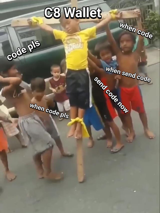 putralaut22's tweet photo. c8 wallet team condition when many people are urging to immediately send the code in the channel😭😭😭

@C8Wallet 
@cantor8 

#c8wallet https://t.co/km8Z6OOCvJ