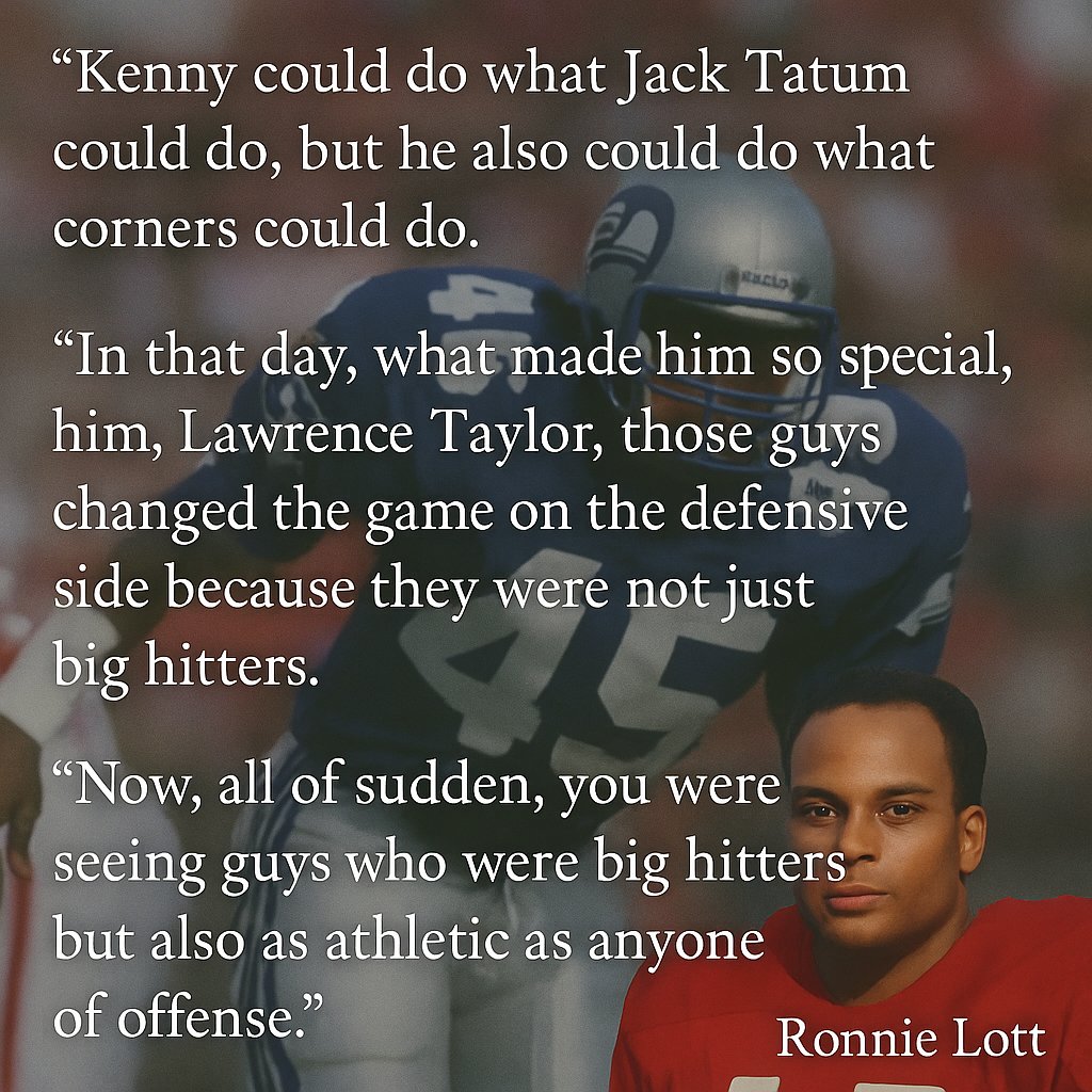 SandoNFL's tweet photo. RIP Kenny Easley, an all-time great talent even by #NFL standards. Here is what @RonnieLottHOF said about him during 2002 conversation. https://t.co/zlimTVYZVv