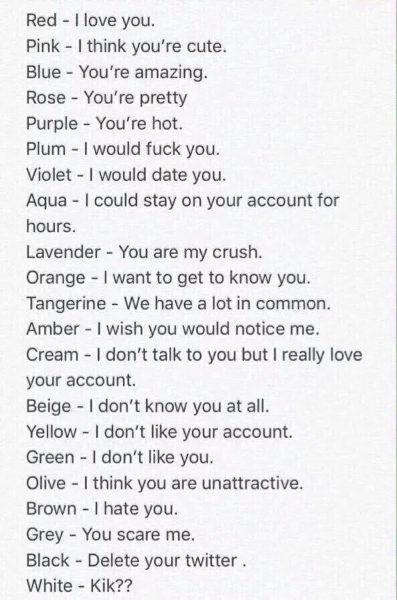 IllSpitYouOut's tweet image. #DMGame

Send me your number and color(s), and I&apos;ll reply on TL.