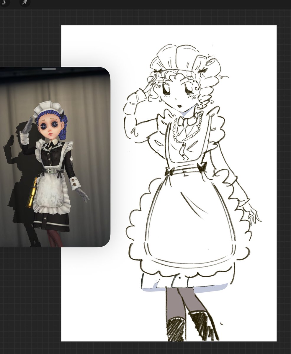 Transfematthias's tweet image. Last drawing before I work on commissions  #MarthaBehamfil #Coordinator