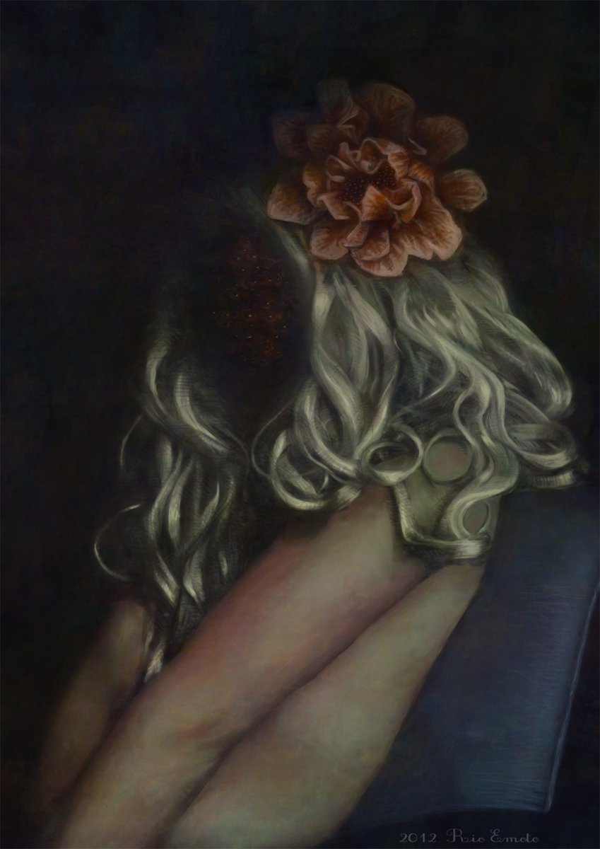 昔描いた絵φ(.. )　#イラスト #illustration