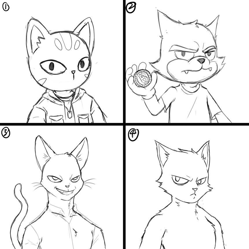 It’s crazy to look back at where we began and see how far we’ve grown together.

These are the sketches that guided us through to our streetcats today, Amazing right?

thestreetcatsclubsyndicate.org