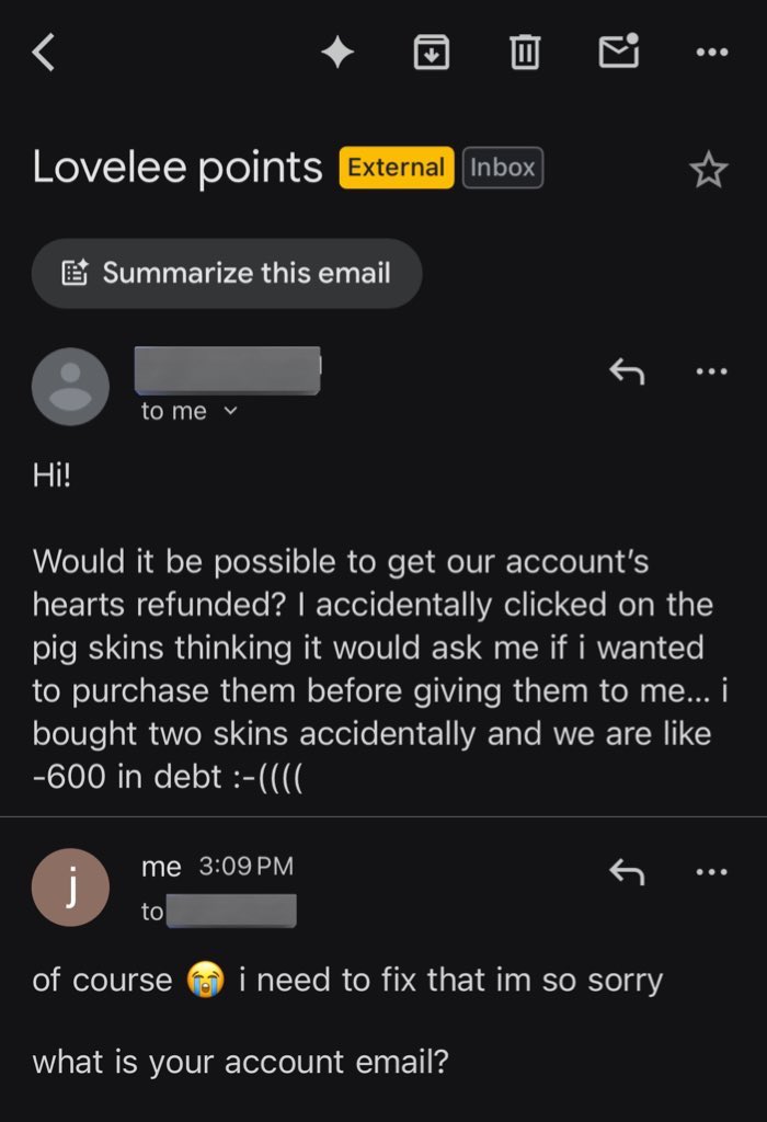 i am accidentally tearing couples apart though a homemade virtual points system by putting them into debt…
another per