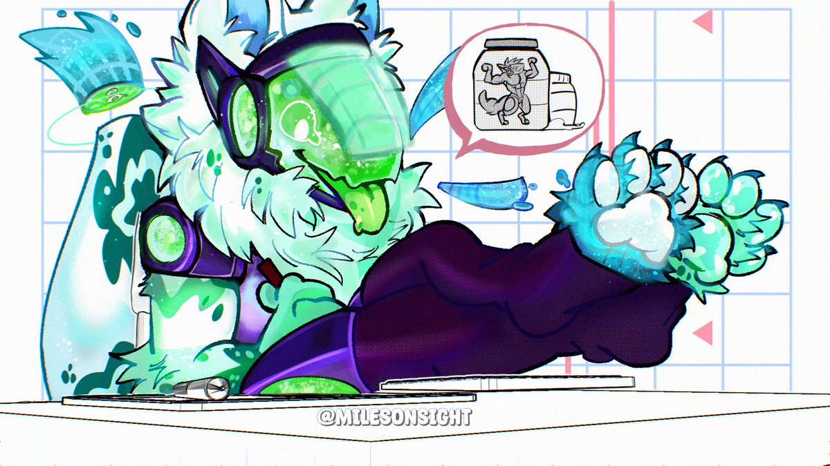 MilesOnSight's tweet image. More Beans done! :3 finishing the last slots~ 🐾

Character&apos;s belong to SuperFX , Hav0c 

#furry #furryart #paw #protogen