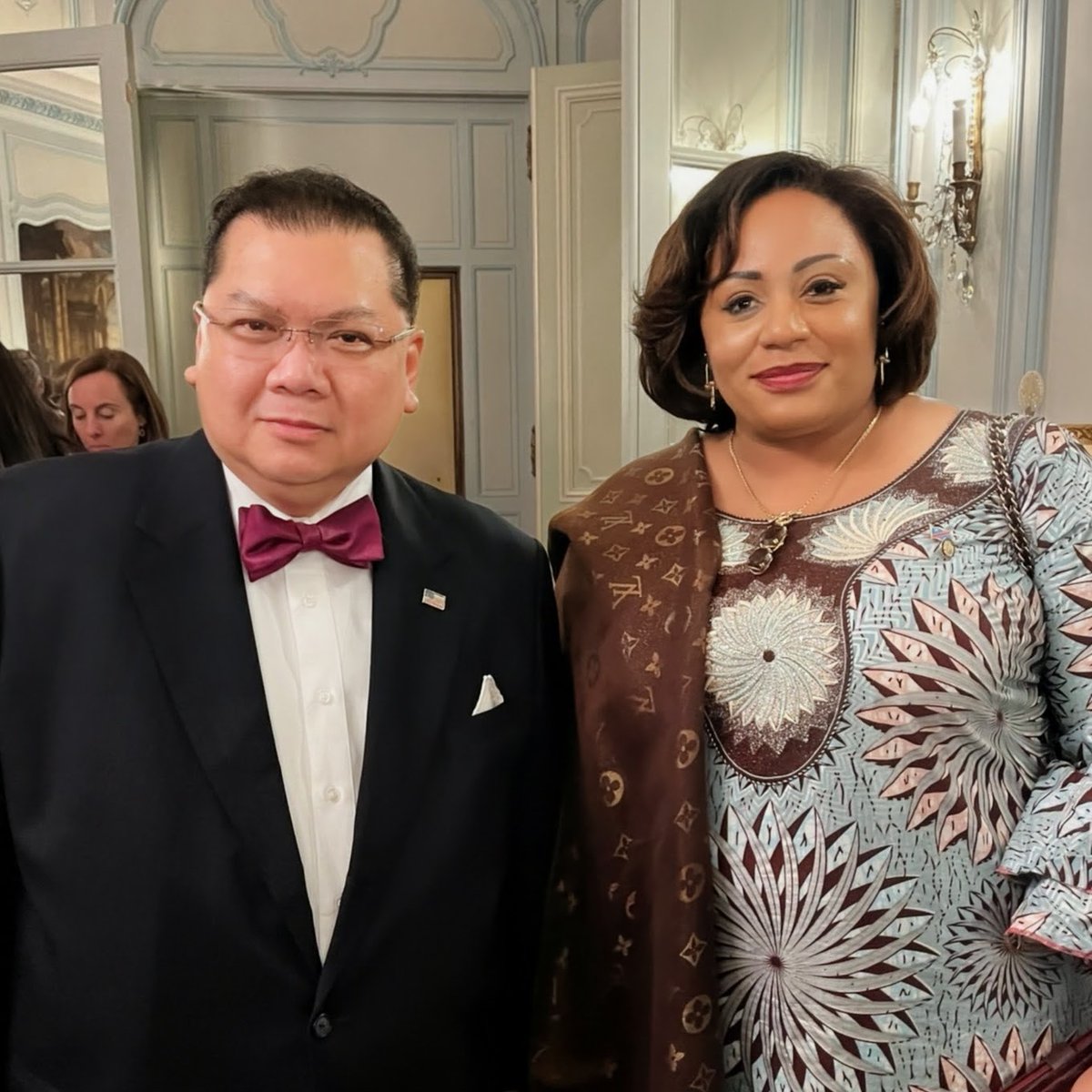 Delighted to have an opportunity yesterday to welcome back to Washington H.E. <a href="/yngandu/">Amb. Kapinga Y. Ngandu</a>, new Ambassador of the #DRC🇨🇩 to the #USA🇺🇸. No stranger to the U.S. capital, her new role will have her working on what is potentially one of America’s most strategic bilateral relationships.