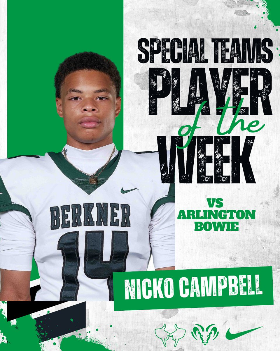 Congrats to our POTW in our Round 1 victory over Arlington Bowie!!! 9 times out of 10 these guys get the job done and they did so when it mattered most!!! 
#ProtectTheBrand #HERD #IOU #WNU