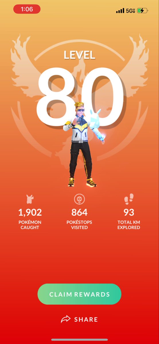 vadersblade's tweet image. LEVEL 80 has been ACHIEVED!

HUGE thanks to all my Pokemon friends for the raids, trades, and being partners on the grind!