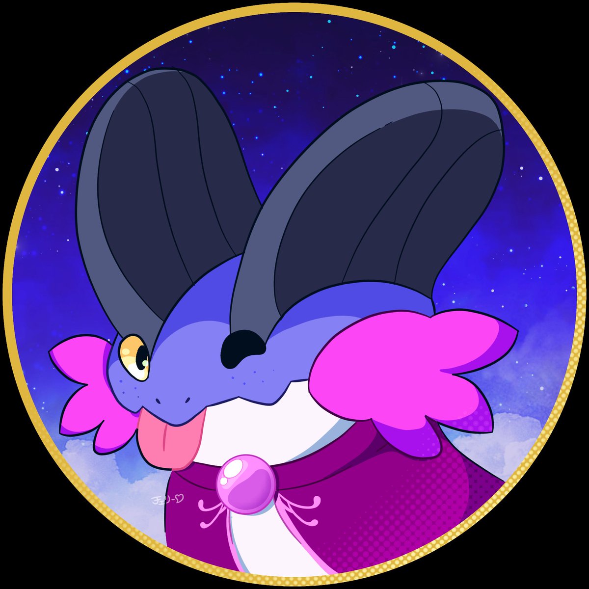 Drawing_Dwebble's tweet image. Commission for @JuanP3020 
UwU ✨