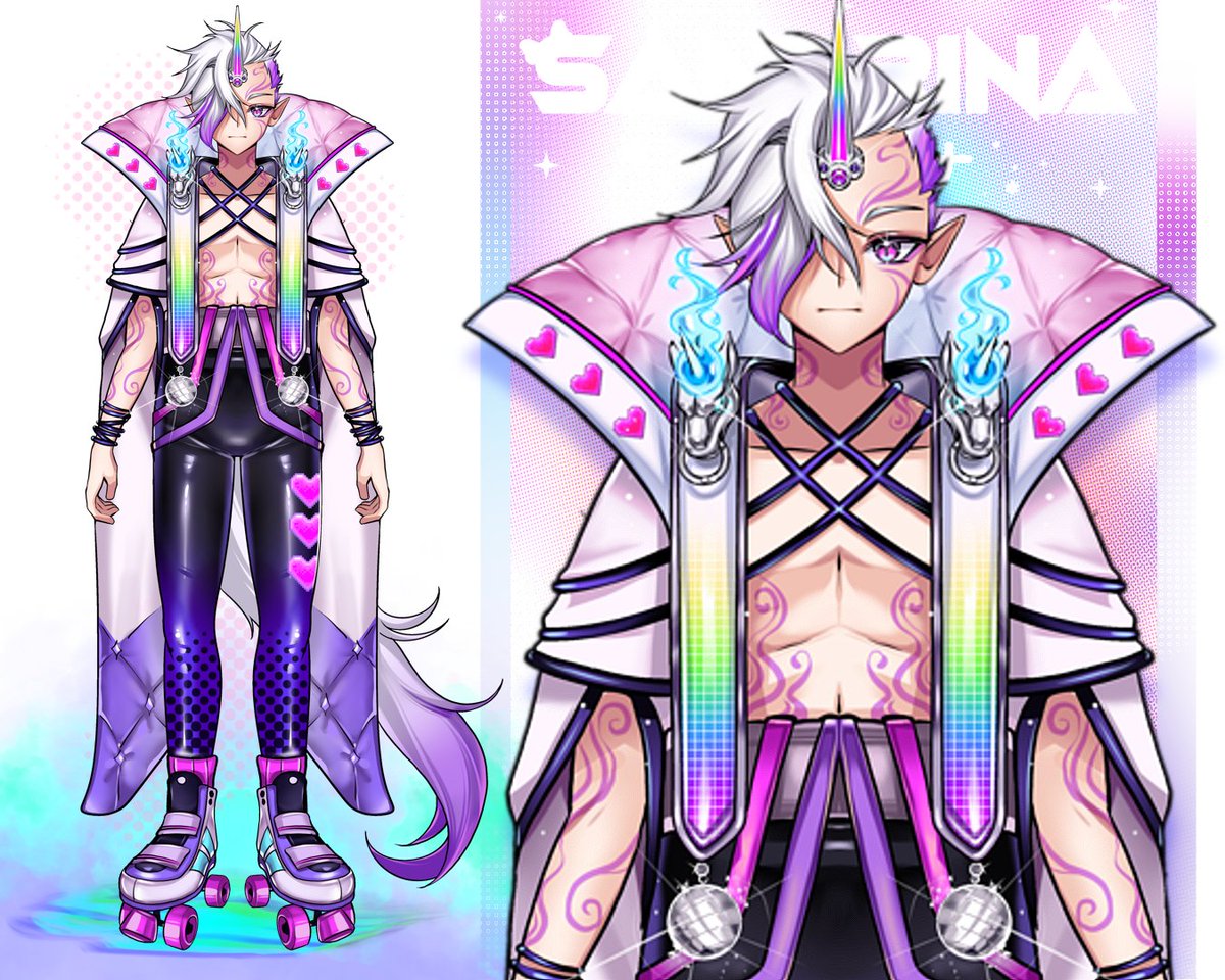 Available Adoptable
Retro Unicorn Disco Male Vtuber! 

"Always, I wanna be with you - And make believe with you And live in harmony, harmony oh love"

150€ with all commercial rights! 
DM me to claim!