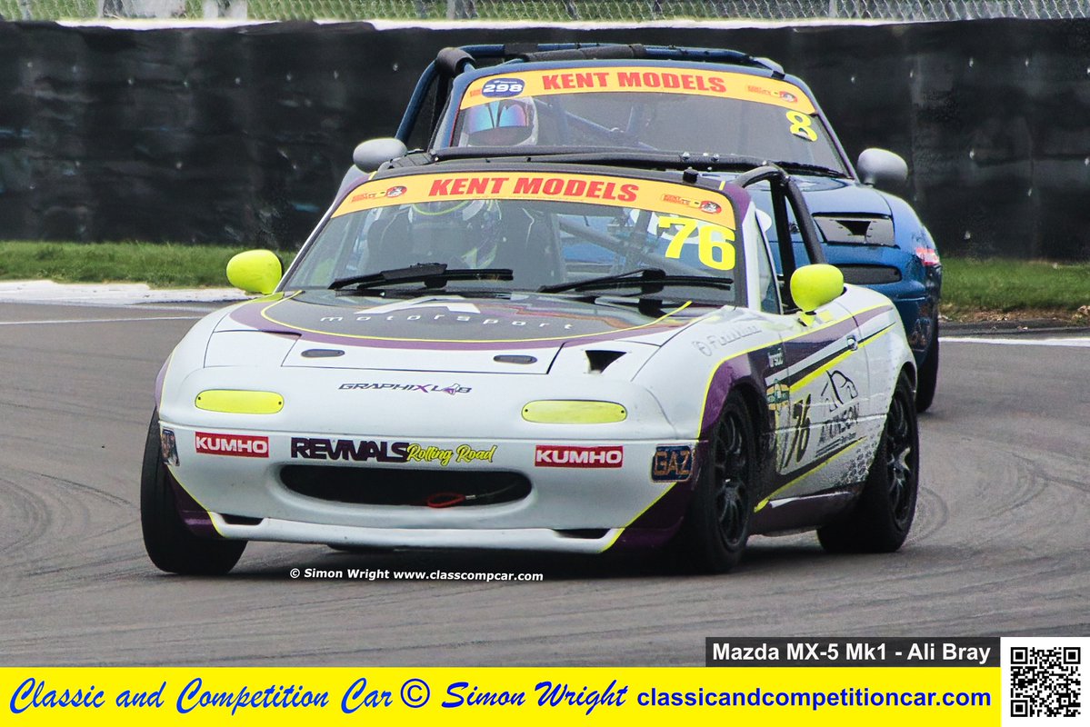 classcompcar's tweet image. Ali Bray won all three Kent Models Mazda MX-5 races at the BRSCC Finals weekend at Silverstone. See more from the meeting in the current issue of Classic and Competition Car. Free at classcompcar.com @BrsccHQ #mazda #mazdamx5 #mx5 #sportscar #japanesecar #ClassicCars