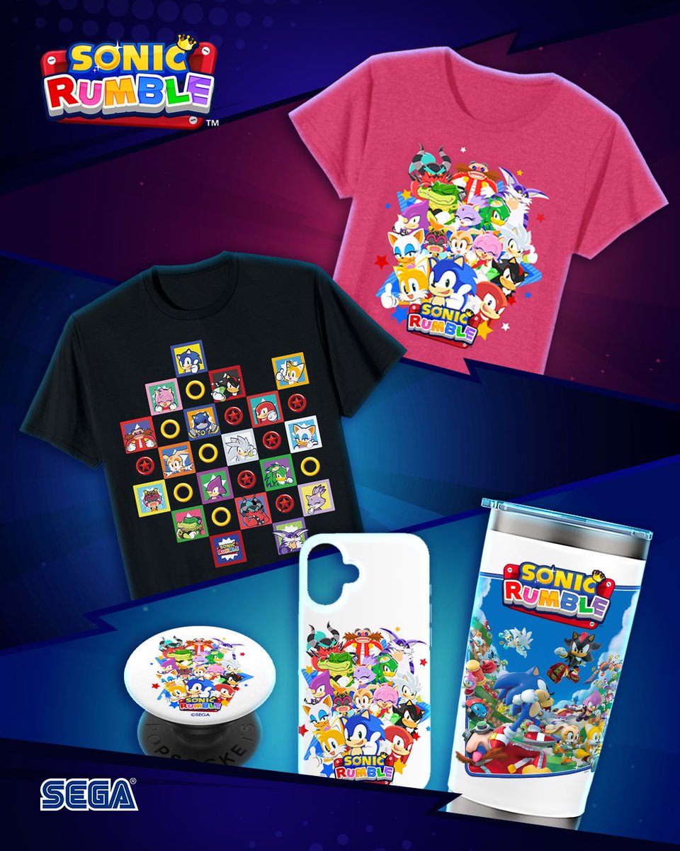 sonic_hedgehog's tweet image. Dress code for the ultimate arcade royale mayhem?

Rumble in style with the new #SonicRumble collection on Amazon in US &amp;amp; EU. 👔💥🏁

sonicrumble.com/amazon