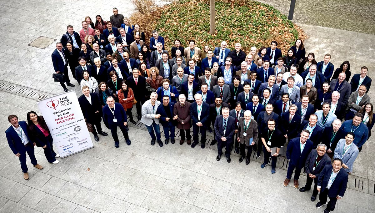 thedcbclub's tweet image. A big THANK YOU to all those delegates who attended the inaugural DCB Club meeting in Berlin last week!
All presentations are available on-demand via the DCB YouTube channel: youtube.com/@DCB_CLUB
@RabanJeger @Simoneccles66 @Dr_TRissanen
#cardiotwitter #cardiology #DCB #DCB2025